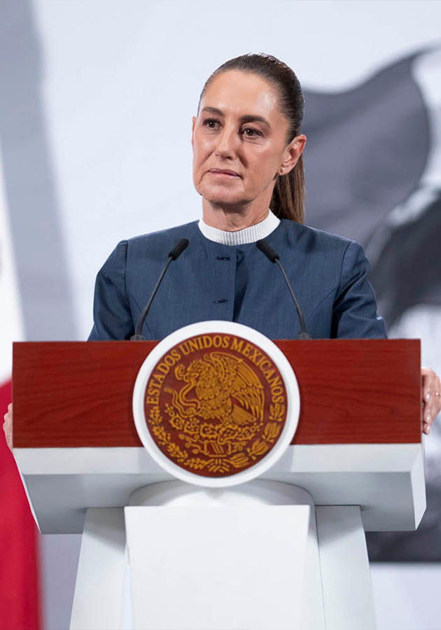 Клаудия Шейнбаум. Фото: Сауль Лопес / Presidencia