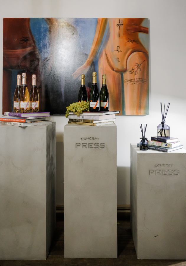 Светский backstage: ужин Александры Асмус в парфюмерной лавке Press Concept