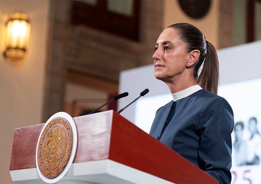 Клаудия Шейнбаум. Фото: Сауль Лопес / Presidencia