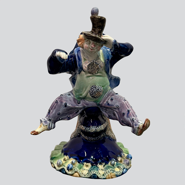 Сергей Орлов. Из триптиха «Большая клоунада». Конаковский фаянсовый завод. 1940-е гг.