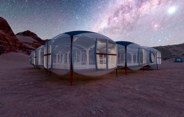 В Монголии, в пустыне Гоби, построят туристический и одновременно научно-образовательный центр MARS-V