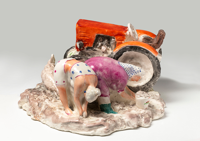 Иван Асиновский. Копка картофеля. 2015 г.