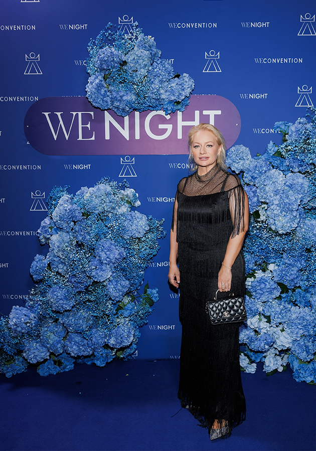 Татьяна Сабуренкова (в платье Yanina Couture)