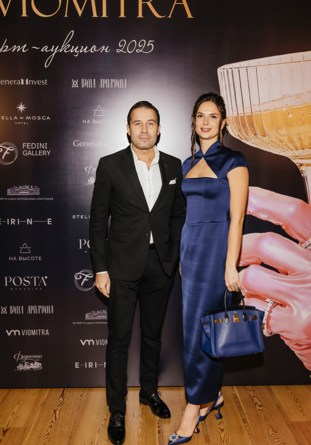 Художник Даниил Федоров и Кира Горбачева