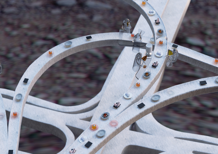 С 14 ноября 2025 по 14 февраля 2026 года в центре цифрового искусства «Внутри» пройдет масштабная международная выставка «Гибридные хроники»