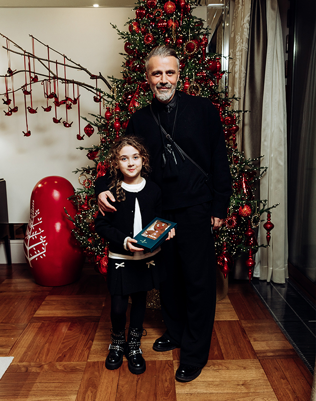 Александр Сирадекиан с дочерью Вивьен