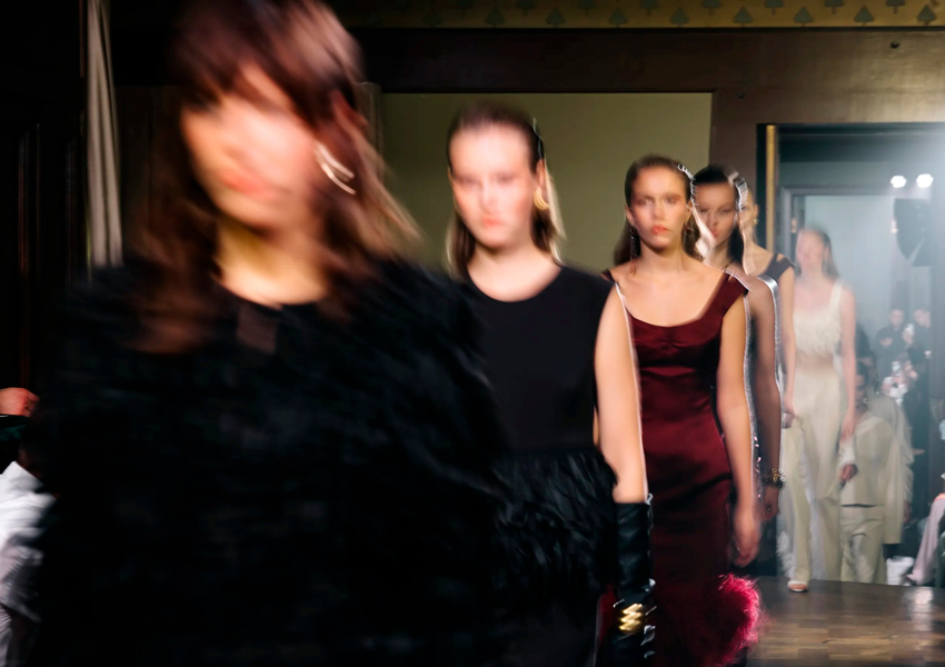 Украшения Dzhanelli на показе LEFFERS