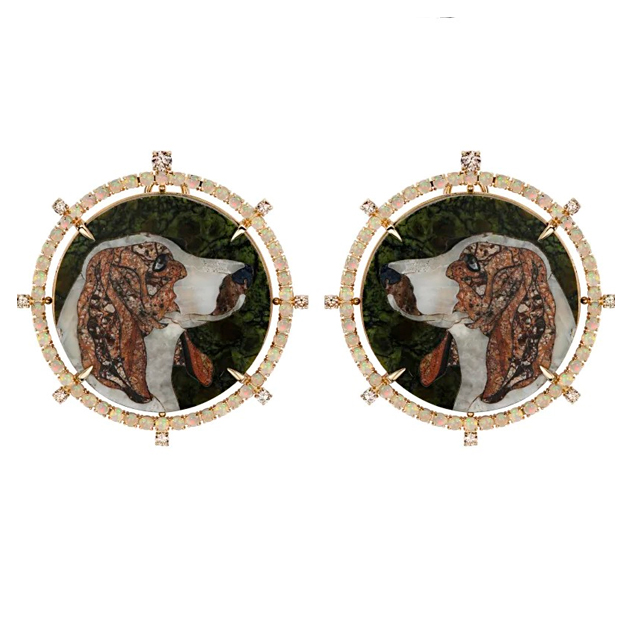 Украшения Dzhanelli на показе LEFFERS