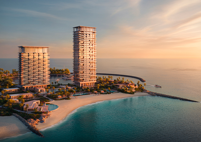 Janu Al Marjan Island в Рас-эль-Хайме (ОАЭ)