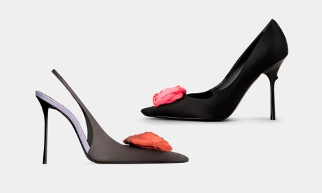 Shoes &amp;&nbsp;Bags Blog: &laquo;война роз&raquo;&nbsp;&mdash; лодочки Yves Saint Laurent против шпилек с&nbsp;шипами от&nbsp;Roger Vivier