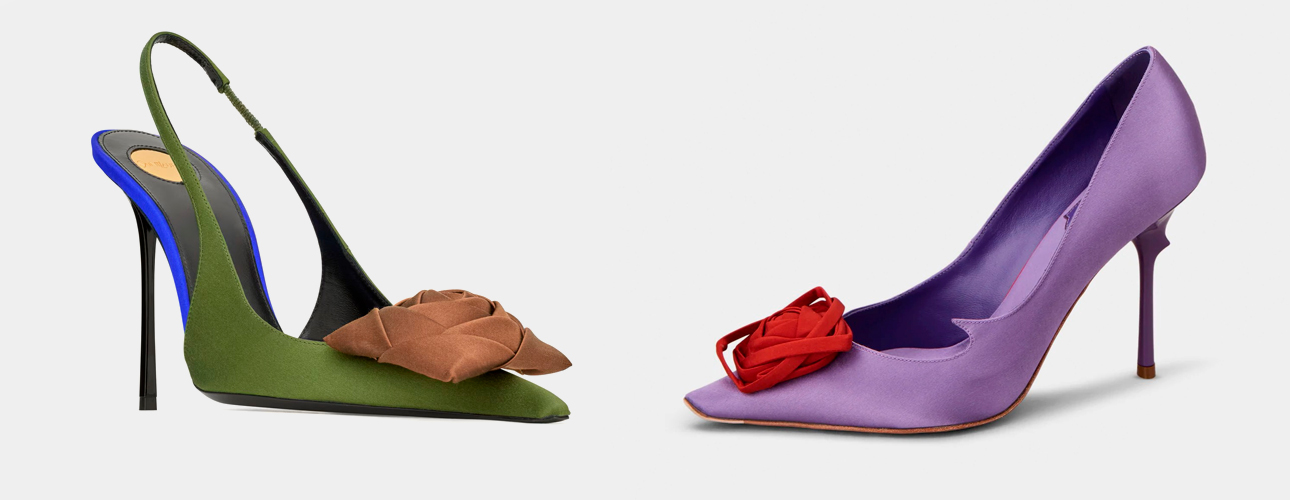 Shoes &amp;&nbsp;Bags Blog: &laquo;война роз&raquo;&nbsp;&mdash; лодочки Yves Saint Laurent против шпилек с&nbsp;шипами от&nbsp;Roger Vivier