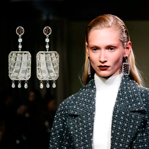 Лучшие коллабы-2025: украшения Dzhanelli на&nbsp;показе LEFFERS