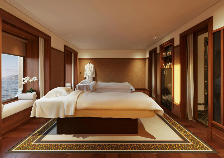 Спа-комплекс Guerlain откроется на парусной яхте Orient Express