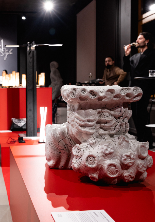 Закрытый показ предметов коллекционного дизайна Андрея Малахова в галерее «Адель»