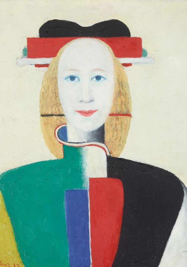 К. С. Малевич. Девушка с гребнем в волосах. 1932–1933. ГТГ