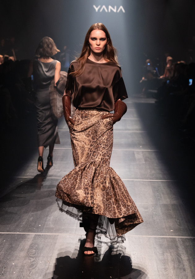 Показ коллекции Даниила Берга на «Снежном коктейле» бренда YANA