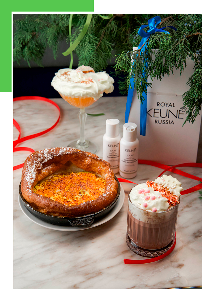 Коллаборация Keune и ресторана «Скворец»