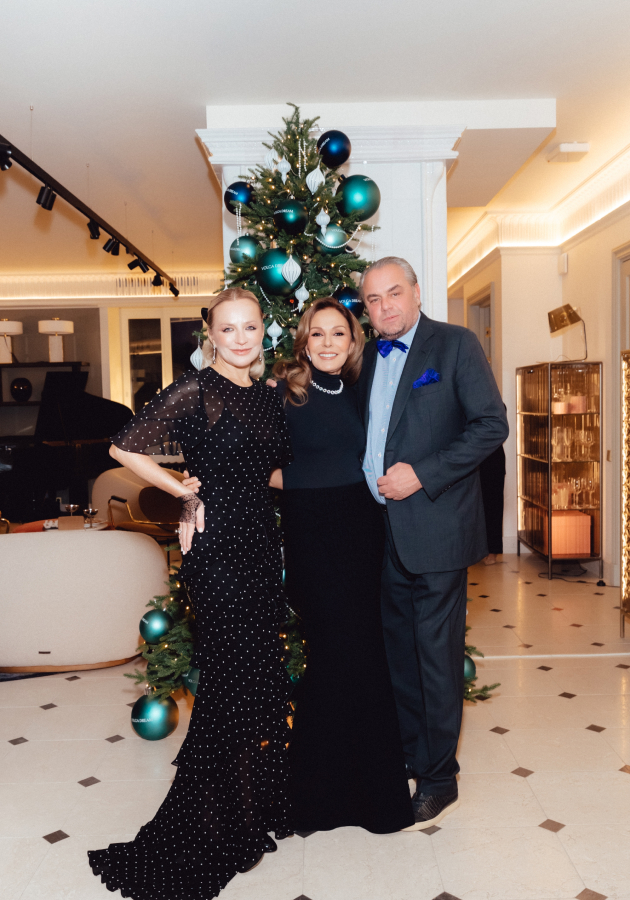 Виктория Шелягова, Сати Спивакова и Олег Шелягов