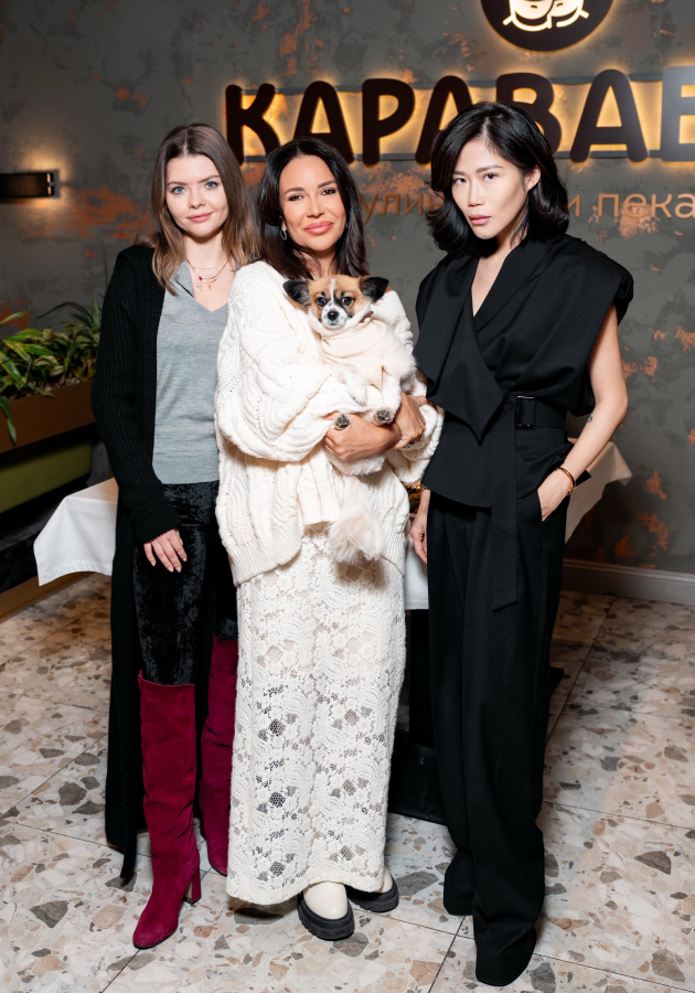 Екатерина Копытина, Ирина Чайковская и Оксана Он