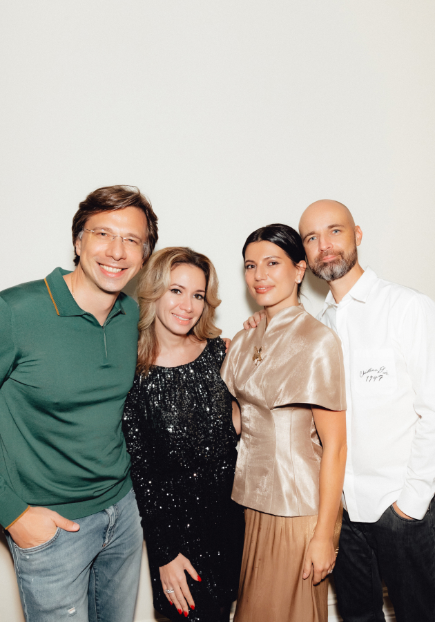 Андрей Кузнецов, Алина Ковалева, Екатерина и Дмитрий Есаковы 