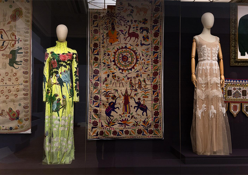 В Большом дворце в Царицыно открылась выставка «Индия. Ткань времени»