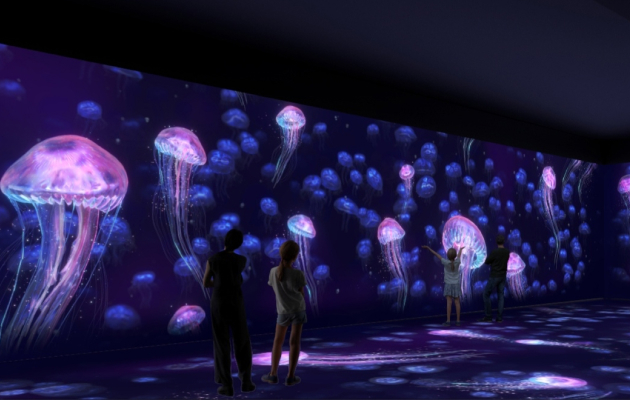 Иммерсивное арт-пространство Luminar приглашает на мультимедийное шоу «VI Океан»