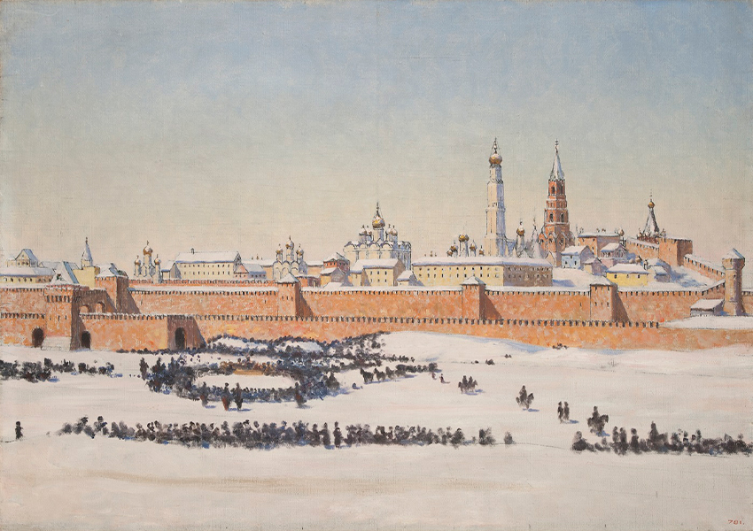 В.В. Верещагин. Старая Москва. 1880-1890 гг. Государственный Русский музей, ВДНХ