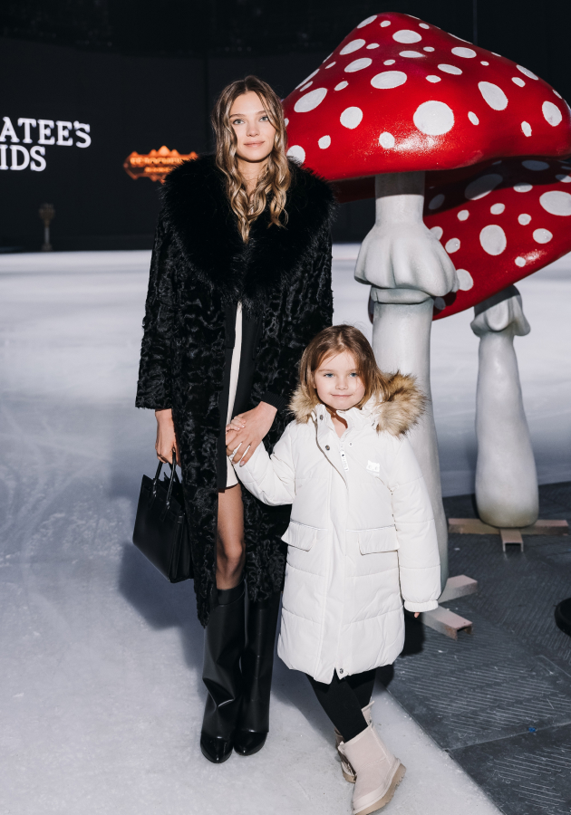 Алеся Кафельникова с дочерью