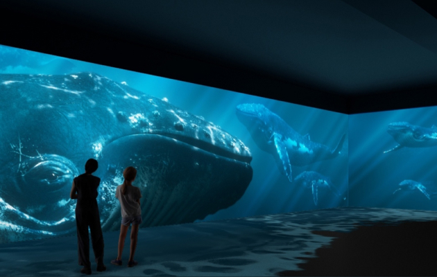 Иммерсивное арт-пространство Luminar приглашает на мультимедийное шоу «VI Океан»