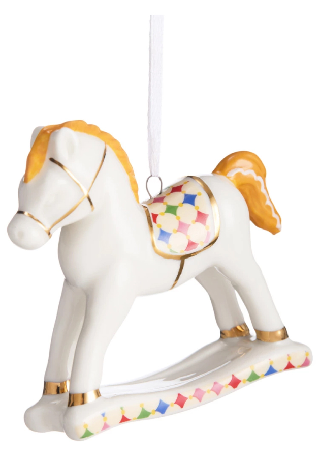 Фарфоровая лошадка Decor de table