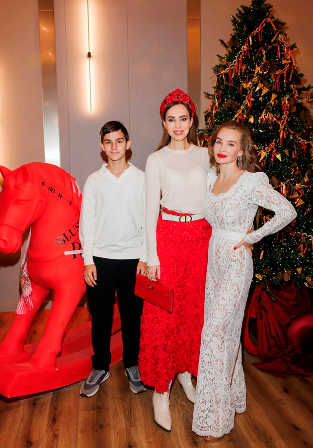 Юлианна Винер и Ирина Шамилова с сыном