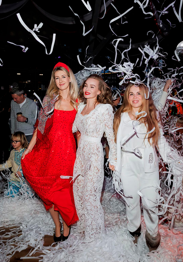 Новогодний праздник ювелирного дома EIRINE в стиле à la russe