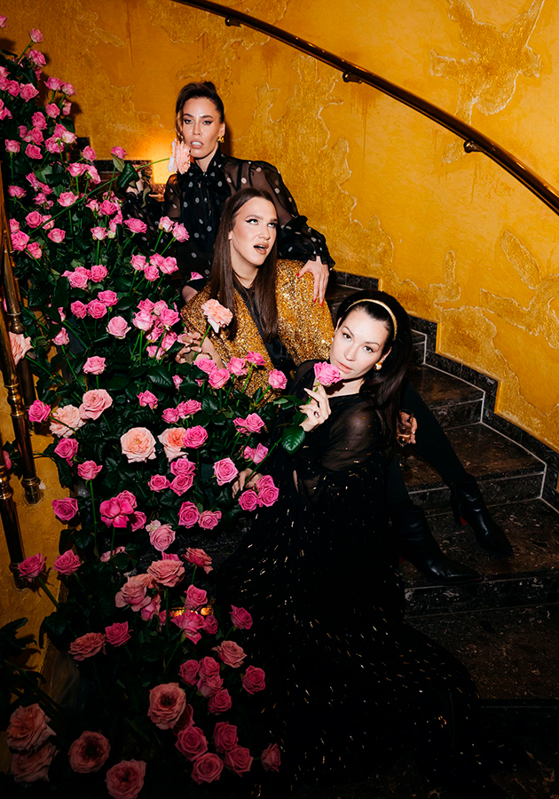 Ксения Лукаш, Алексей Жидковский и Ида Галич