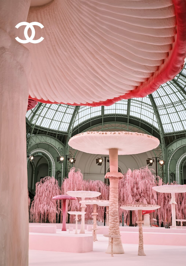 Дебют Матье Блази для Chanel Couture в атмосфере сказочного леса