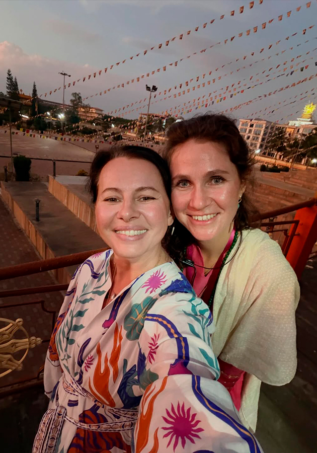 Оксана Лаврентьева — о ретрите в Индии