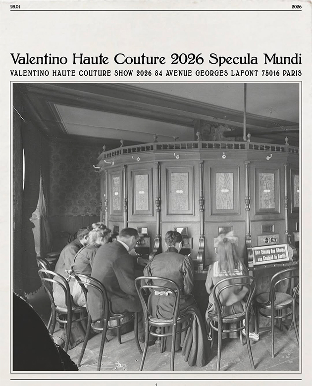 Концептуальный показ Maison Valentino Couture от Алессандро Микеле в формате «Кайзерпанорамы»