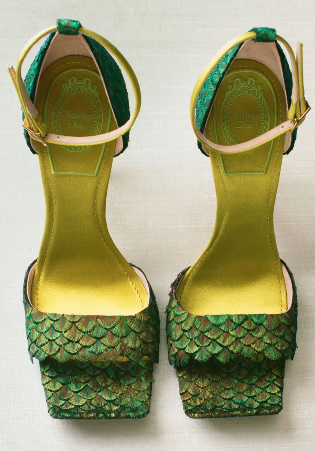 Аксессуары на шоу Dior Couture