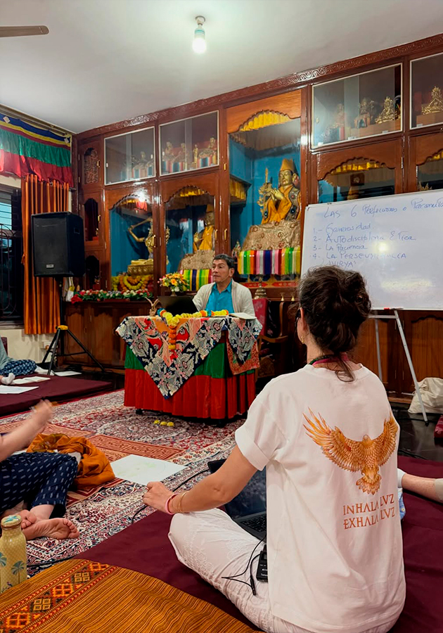 Оксана Лаврентьева — о ретрите в Индии