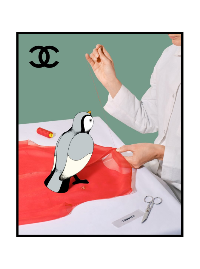 Дебют Матье Блази для Chanel Couture в атмосфере сказочного леса