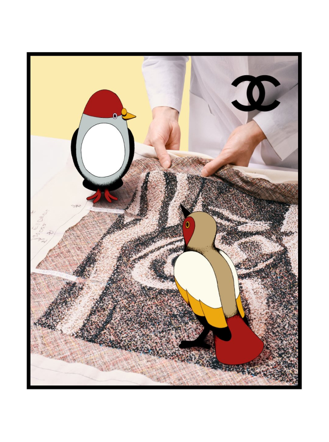 Дебют Матье Блази для Chanel Couture в атмосфере сказочного леса