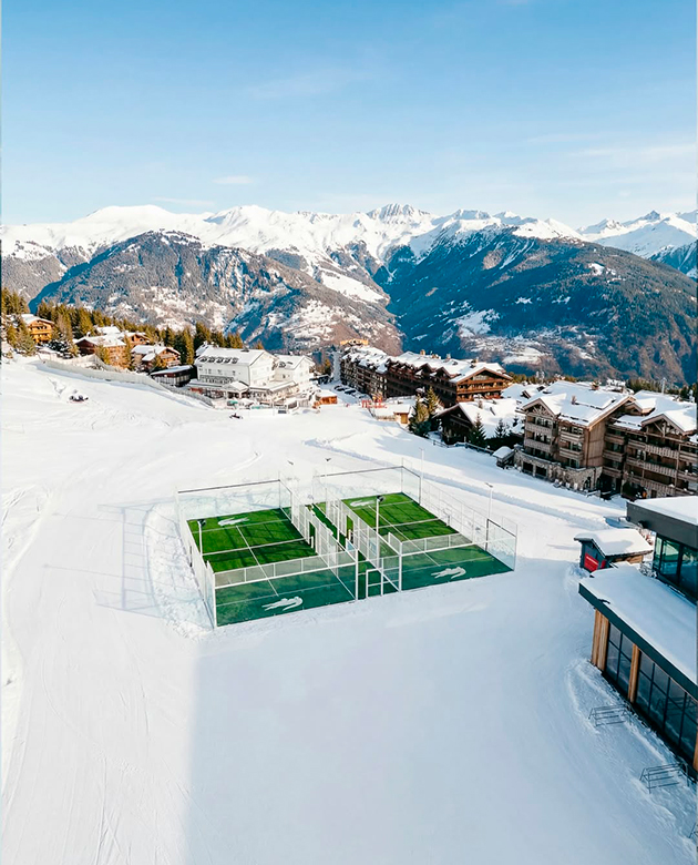 Lacoste запускает круглогодичные падел-корты в Куршевеле и «плавучий» корт в Мельбурне