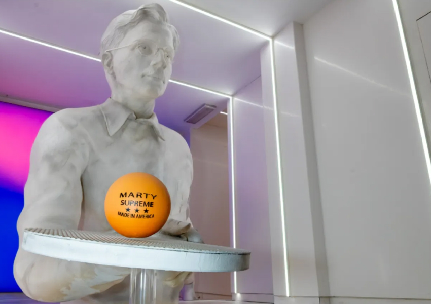 В Национальном музее кино Италии в Турине установили скульптуру в честь фильма «Марти Великолепный»