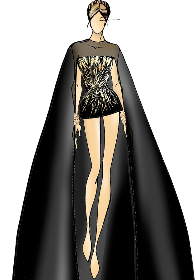 Показ новой коллекции YANINA Couture SS’2026 на Неделе Высокой моды в Париже