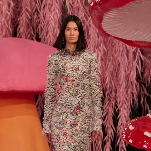 Дебют Матье Блази для Chanel Couture в атмосфере сказочного леса