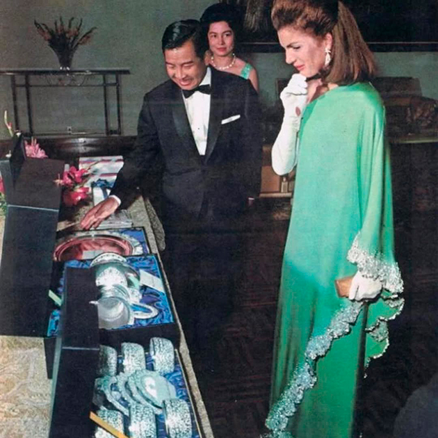 Жаклин Кеннеди в платье Valentino 