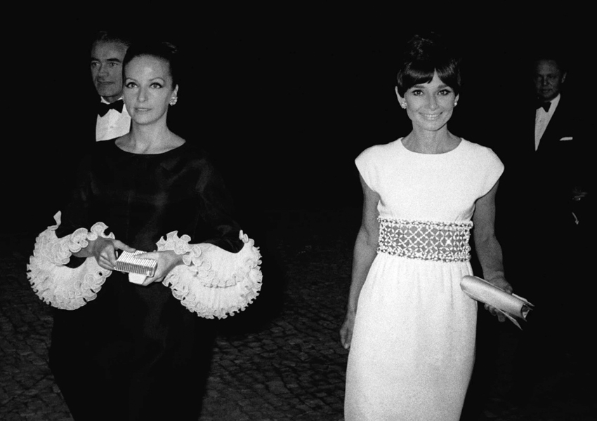 Дорис Бриннер и Одри Хепберн