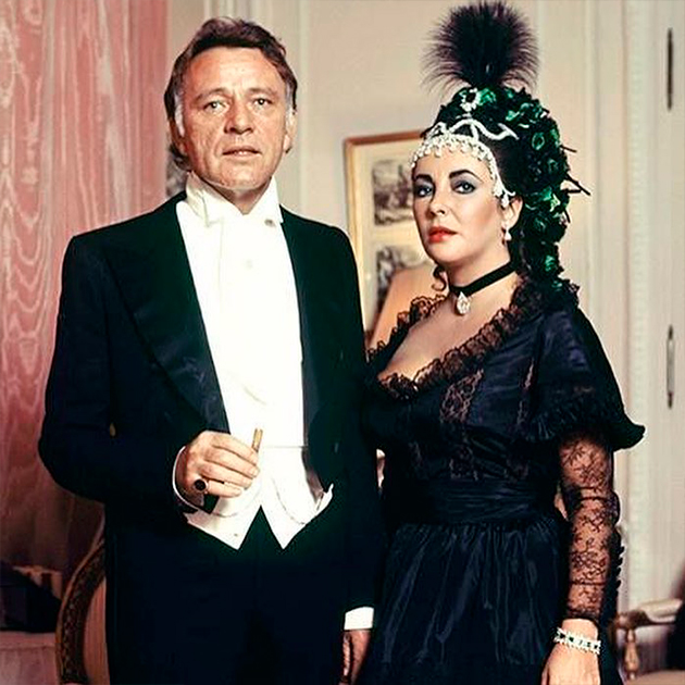 Валентино Гаравани и Элизабет Тейлор