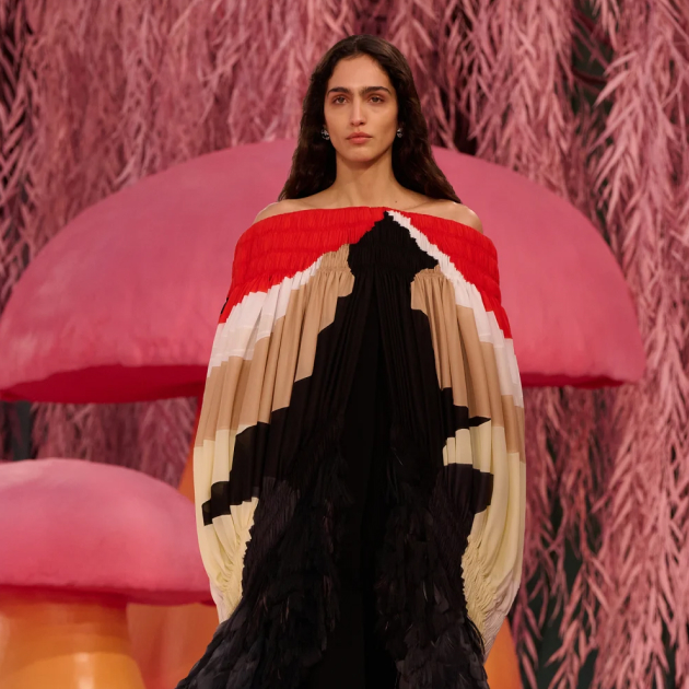 Дебют Матье Блази для Chanel Couture в атмосфере сказочного леса