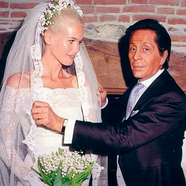 Клаудия Шиффер и Валентино Гаравани