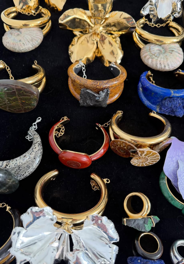 Аксессуары на шоу Dior Couture